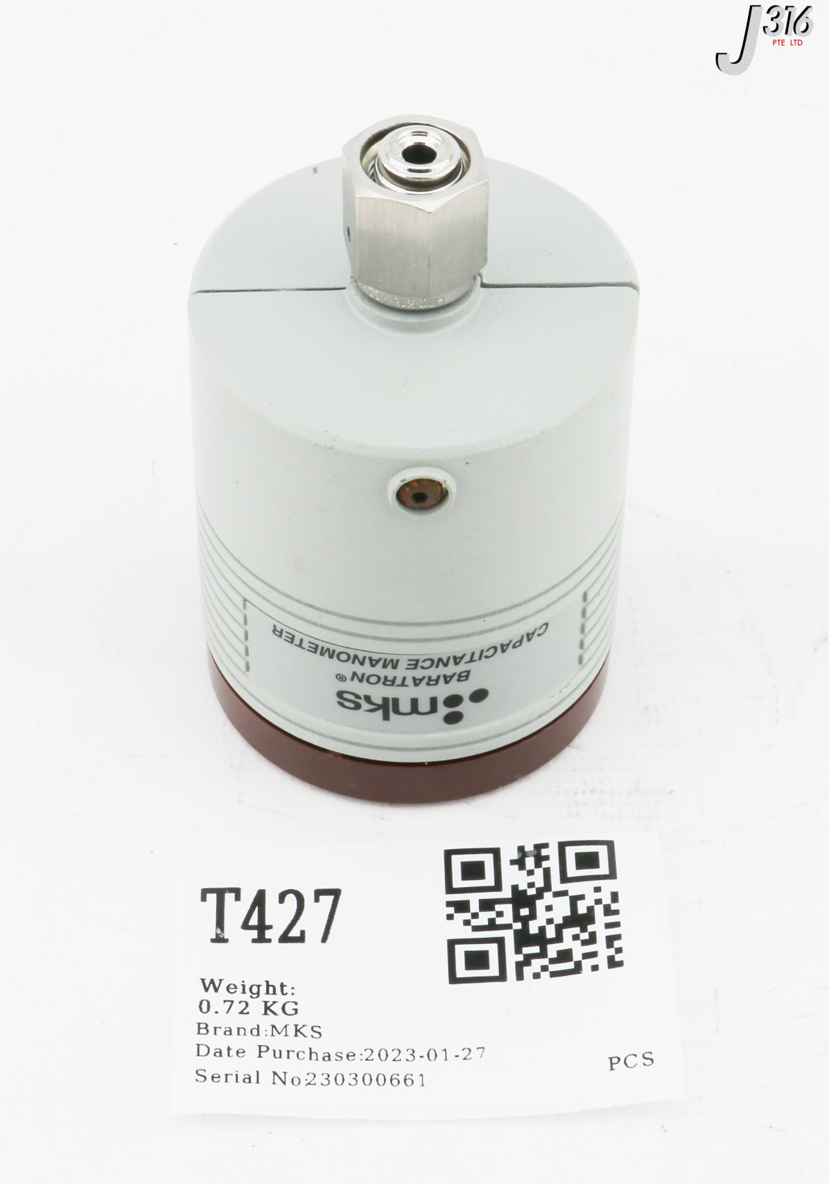 T427 MKS BARATRON CAPACITANCE MANOMETER, TYPE 622, 133.32KPA… – J316Gallery